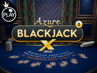 Blackjack X 3 - Azure Blackjack X 3 - Azure